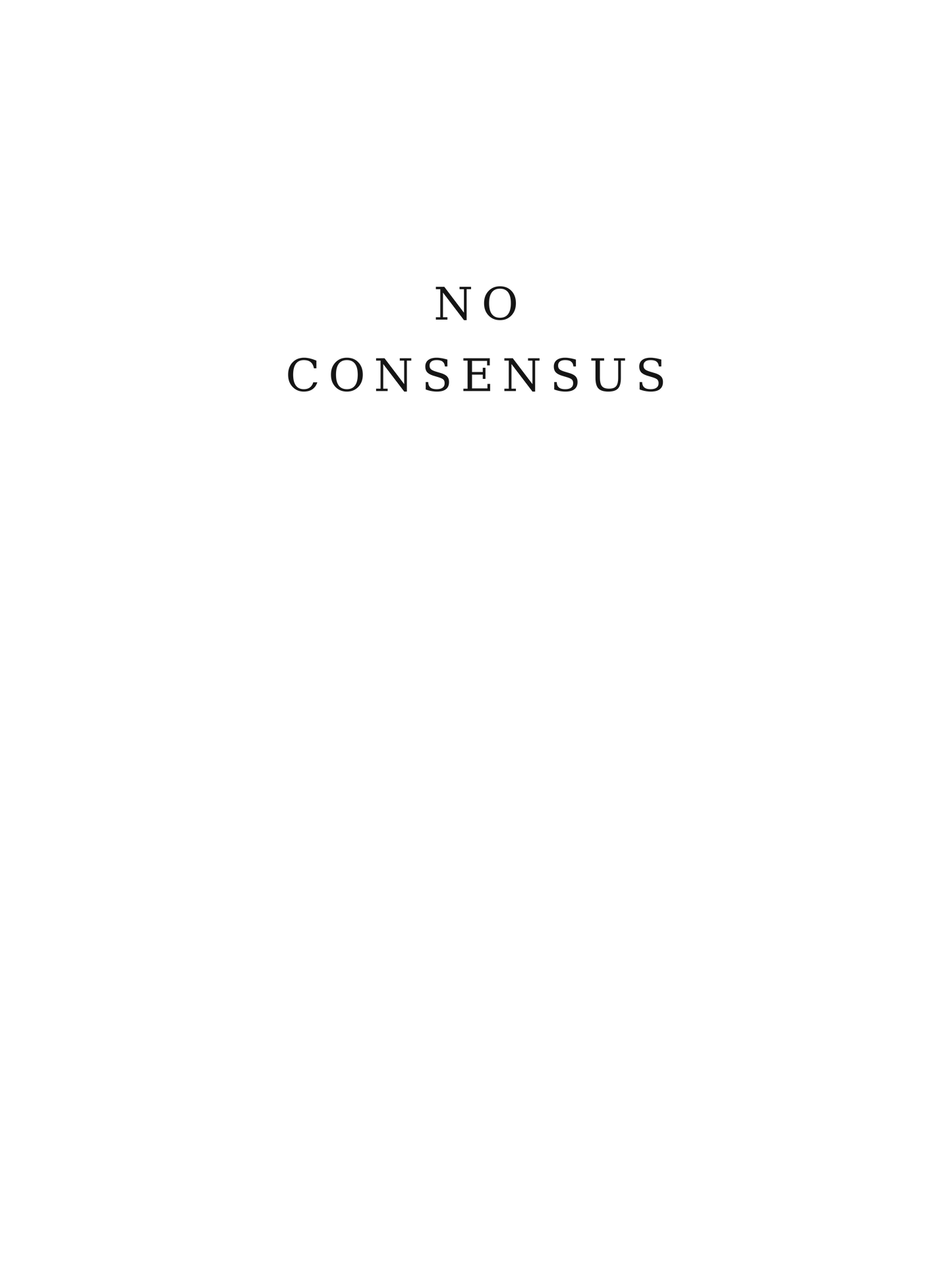 NO CONSENSUS — Premium Unisex Tee
