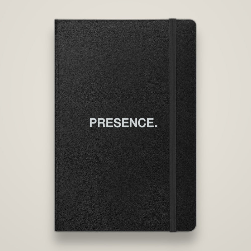 Presence. — Hardcover Notebook