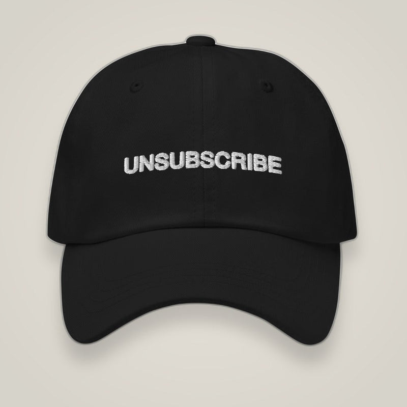 Unsubscribe — Organic Dad Hat
