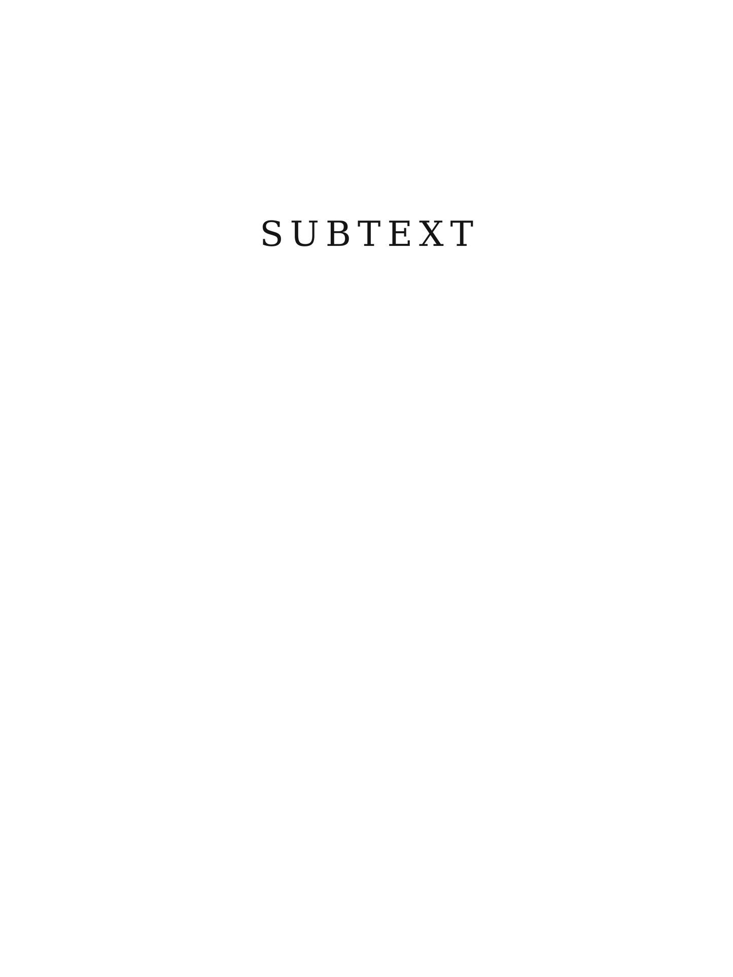 SUBTEXT — Premium Unisex Tee