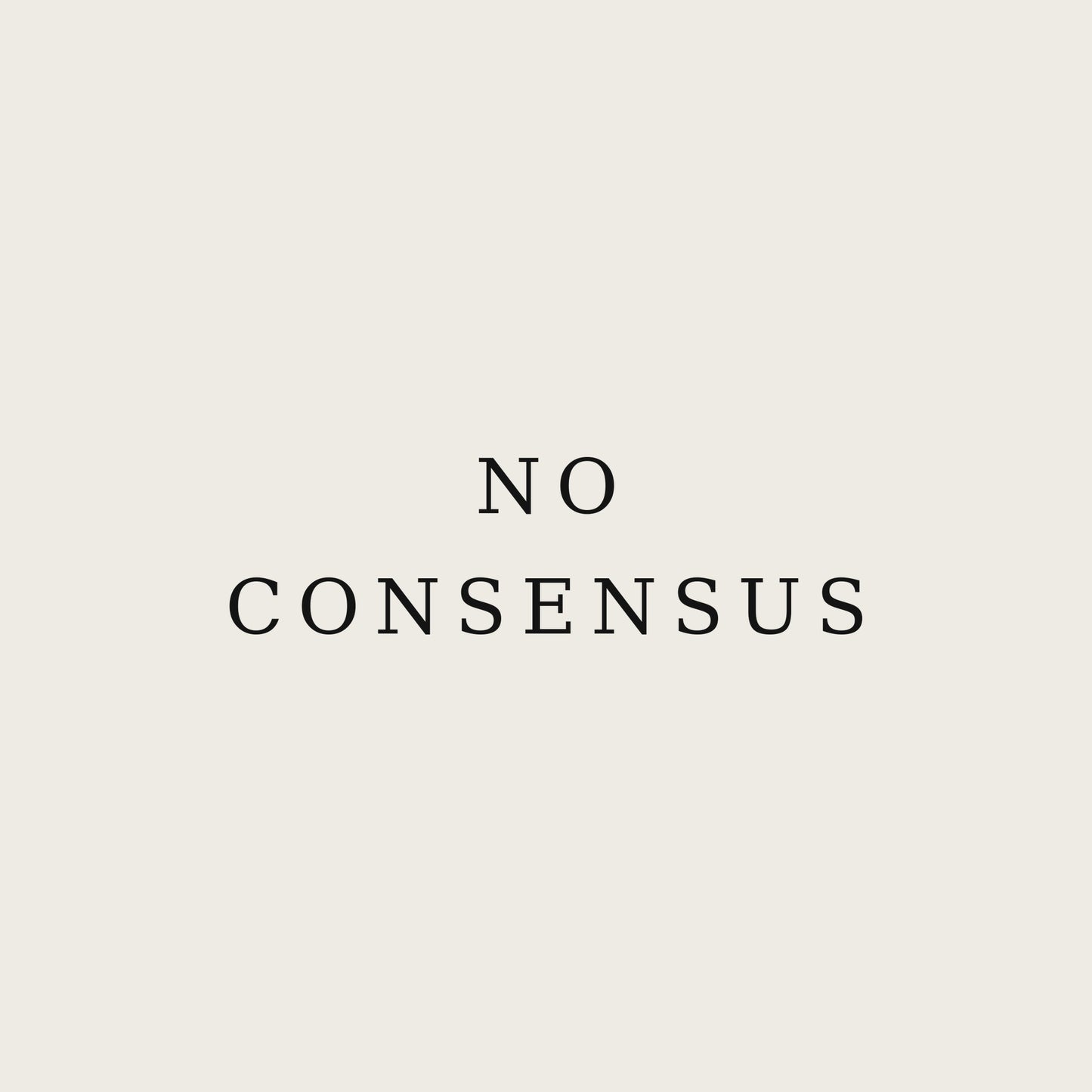 NO CONSENSUS — Premium Unisex Tee — print close-up
