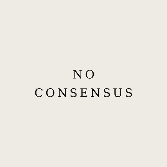 NO CONSENSUS — Premium Unisex Tee — print close-up