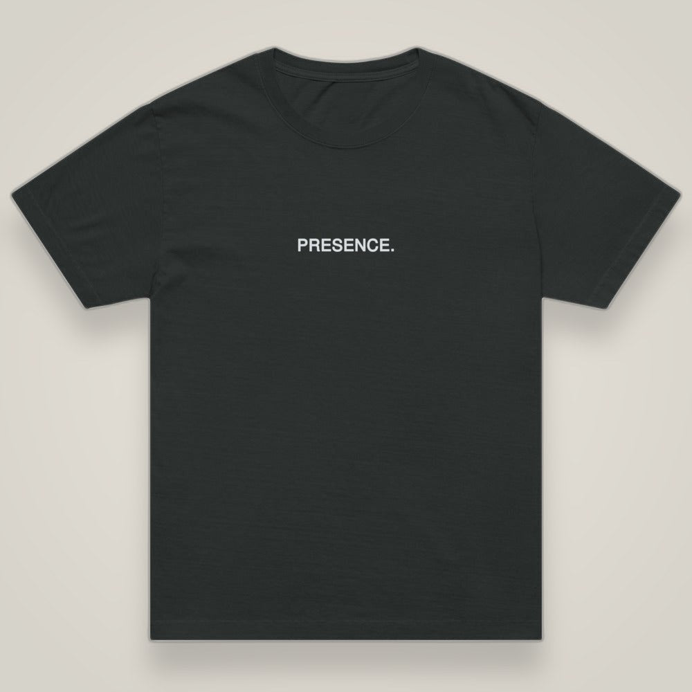 Presence. — Oversized Garment-Dyed Tee