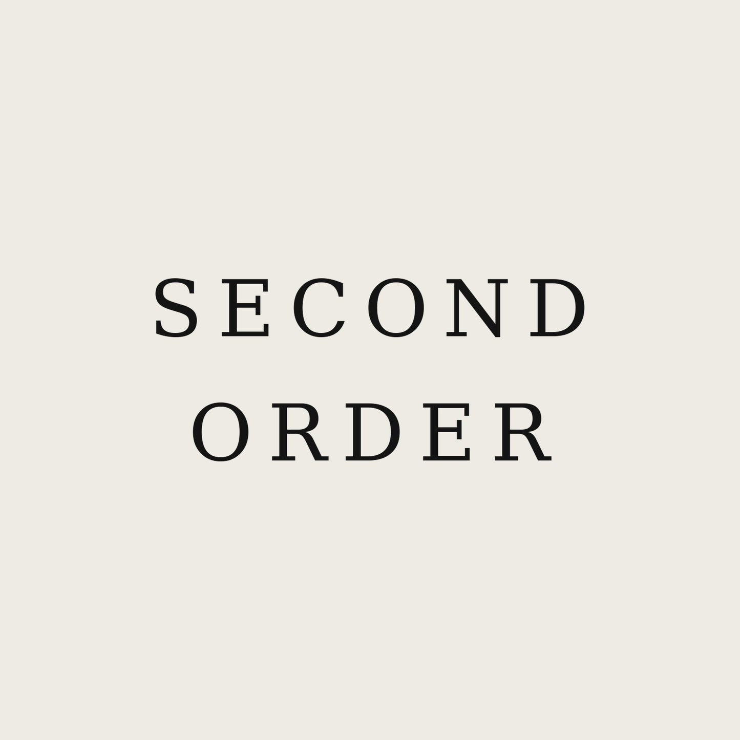 SECOND ORDER — Premium Unisex Tee — print close-up